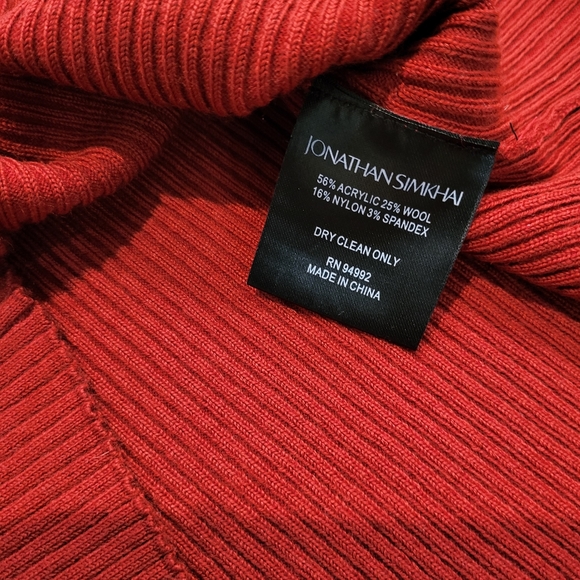 Jonathan Simkhai Keegan Top Garnet Large NWT - Picture 10 of 10